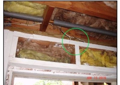 DISTRIBUTION SYSTEM \ Wiring – damaged or exposed